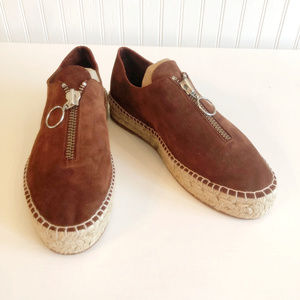 Alexander Wang Devon Espadrille Platform Flats 39